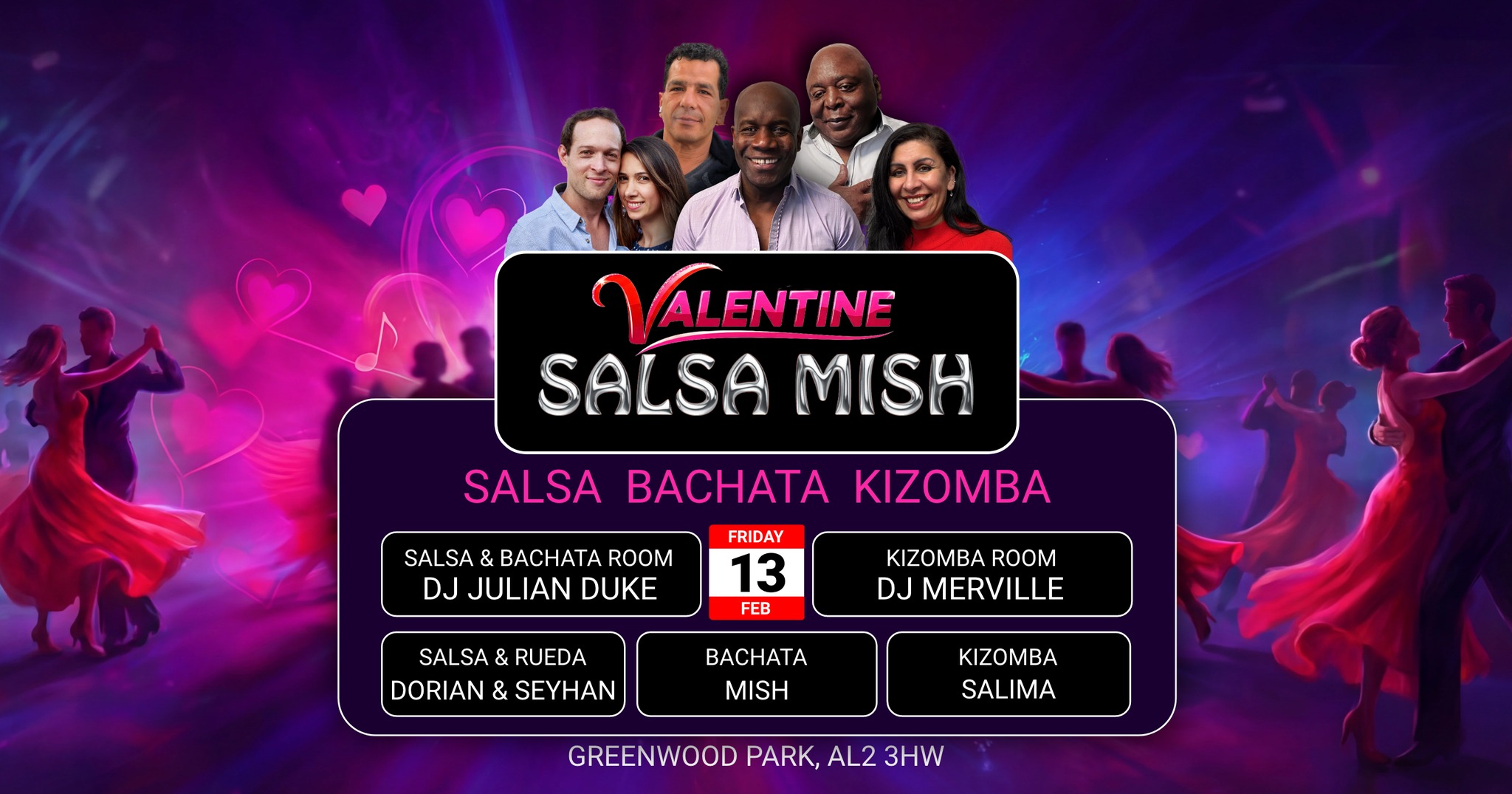 Salsa Mish Valentine Party