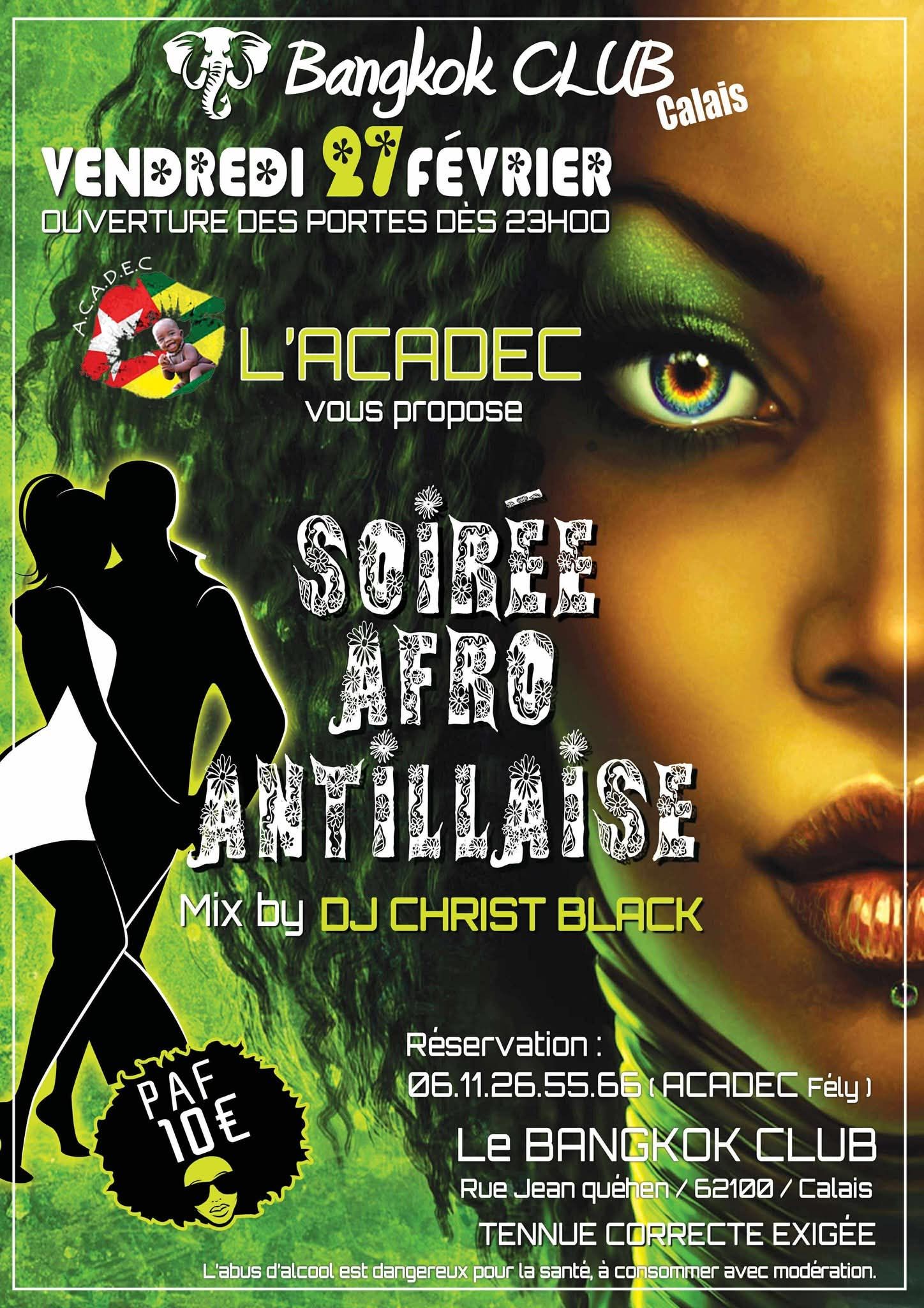 SOIREE AFRO ANTILLAISE