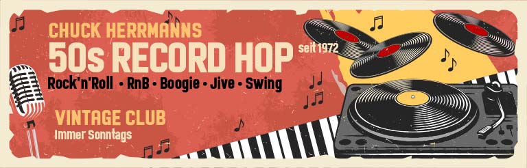 FIFTIES RECORD HOP - DIE Tradionsveranstaltung seit 1972!