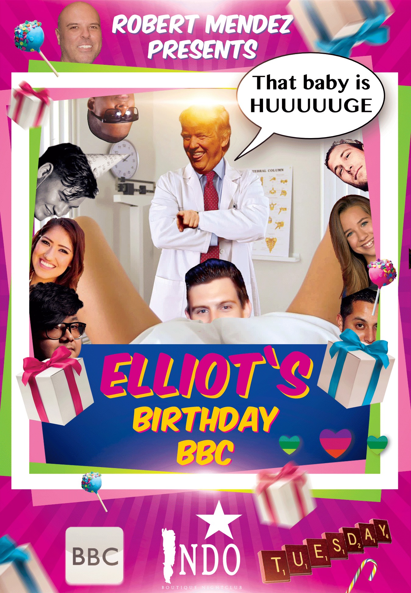 Bday BBC 2sday at Indo