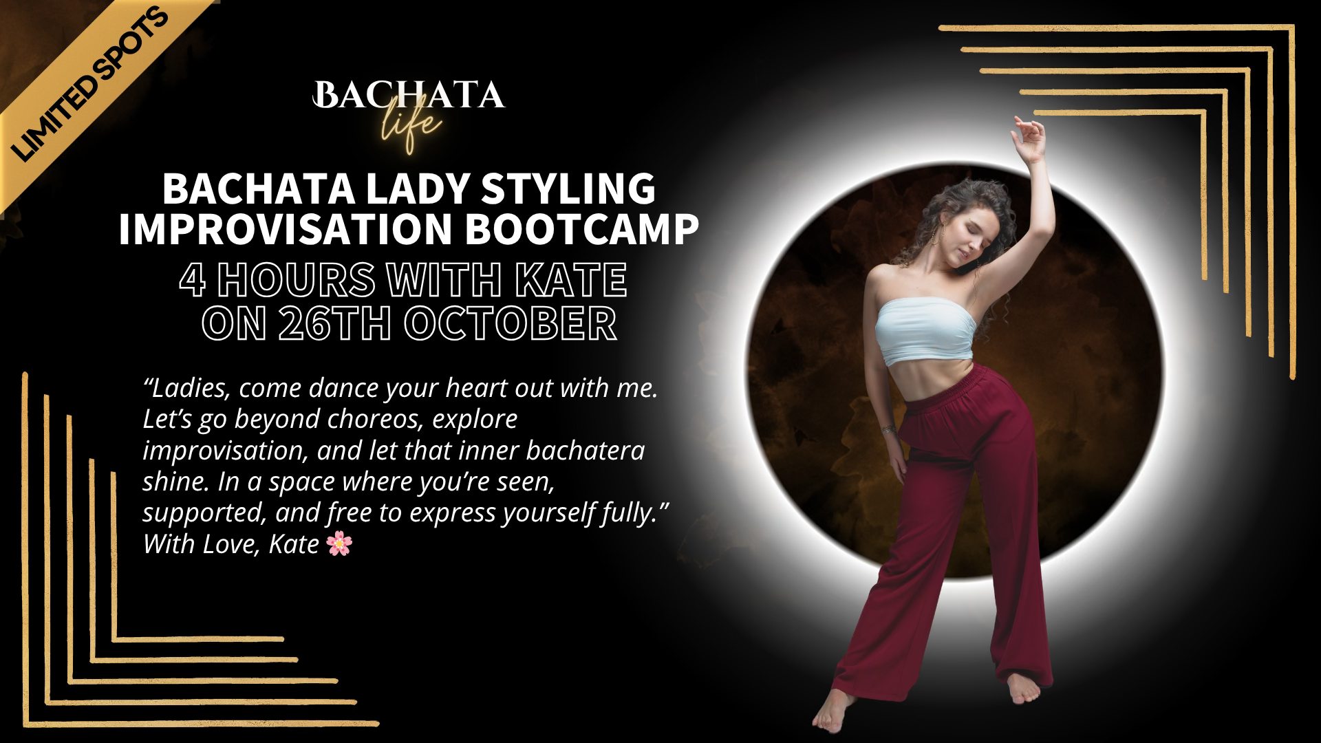 Bachata Life - Lady Styling Improvisation Bootcamp - With Kate