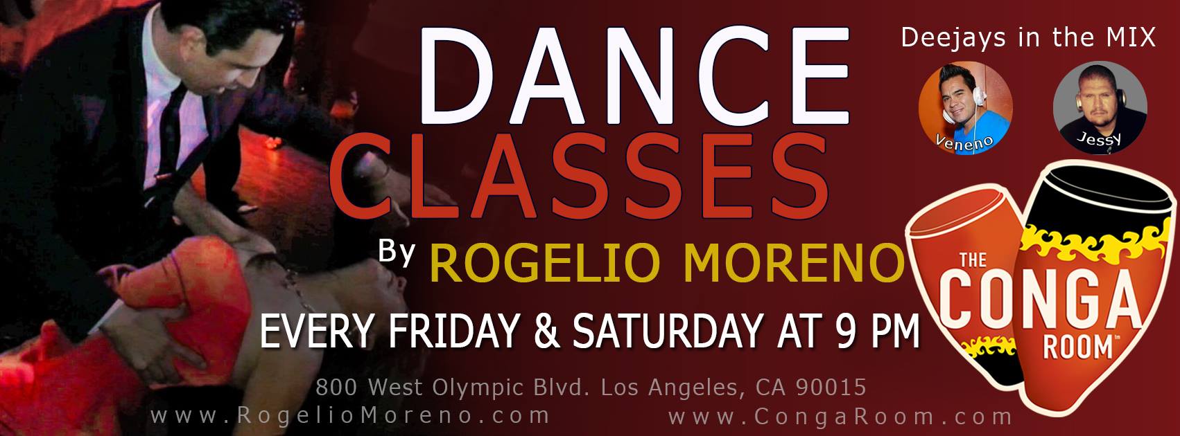 Dance Classes by: Rogelio Moreno