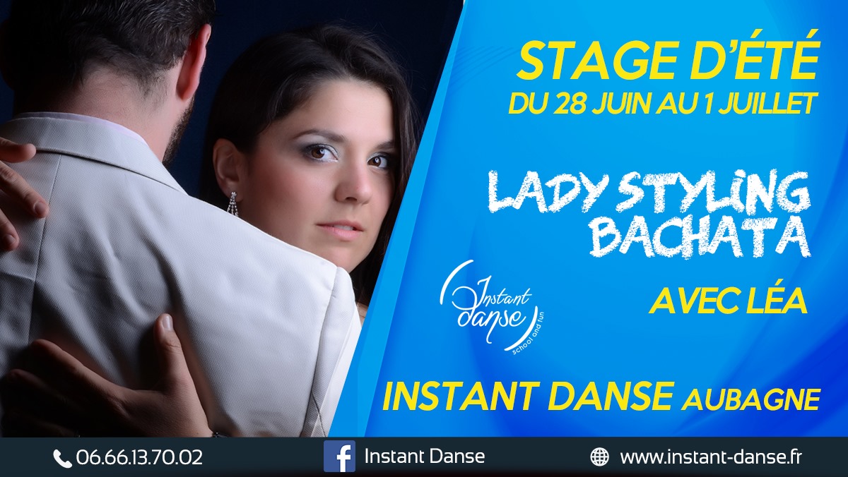 Stage d'été Instant Danse : Lady Styling Bachata avec Léa