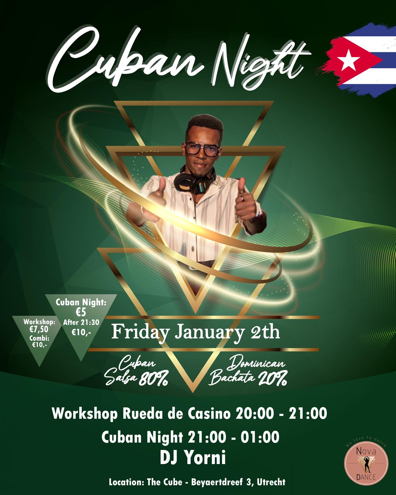 Friday: Cuban Night