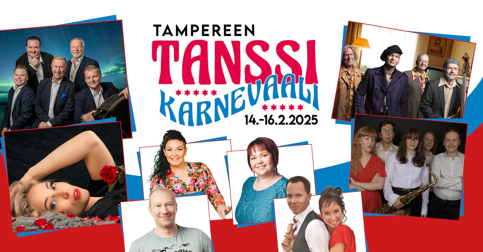 Tampereen Tanssikarnevaali 14.-16.2.25 Tanssikeskus Tessu