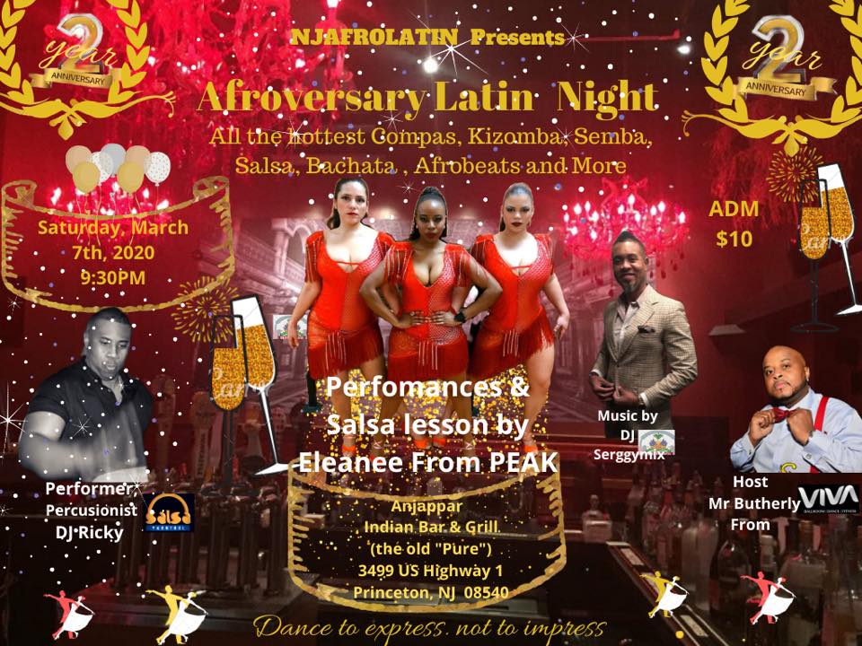 Afroversary night