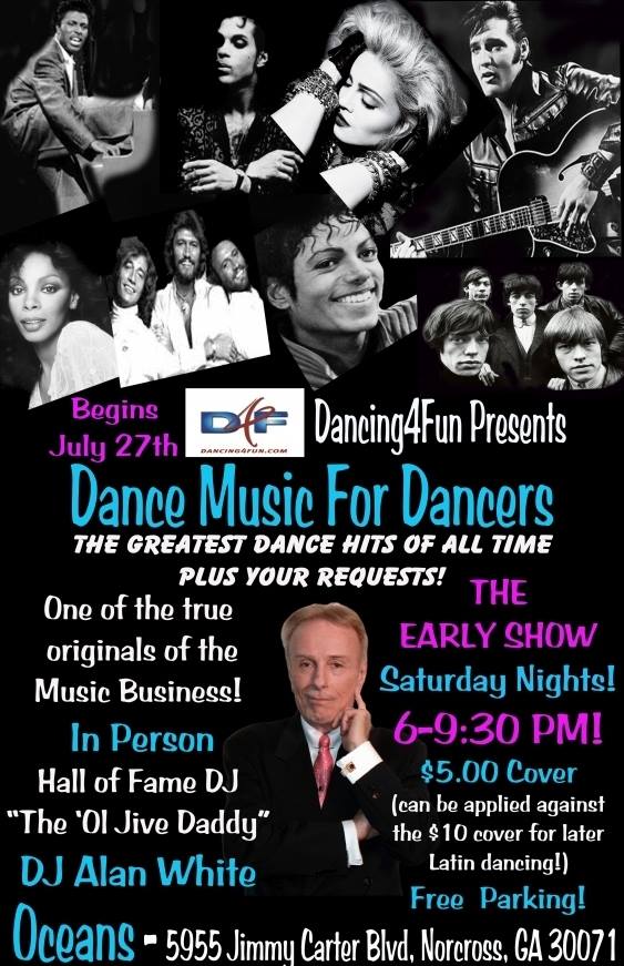 CANCELLED * * * The Early Show with DJ Alan White - 6:00 - 9:30 PM, 11 9 13 * * * CANCELLED