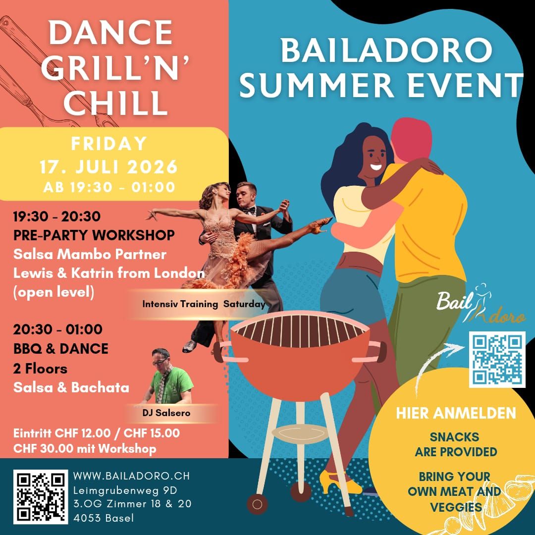 BailAdoro BBQ Event mit Lewis und Katrin ais London