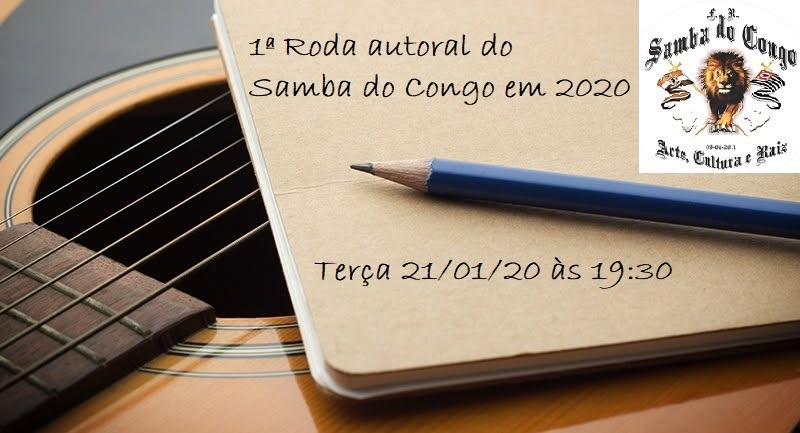 1.ª Roda Autoral do Samba do Congo em 2020
