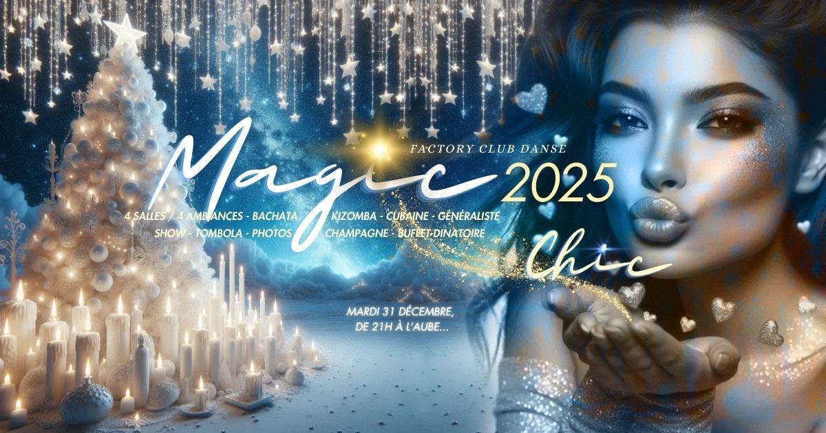 Réveillon Latino & Généraliste au Factory Club Thiais - Nouvel An 2025 🎉✨