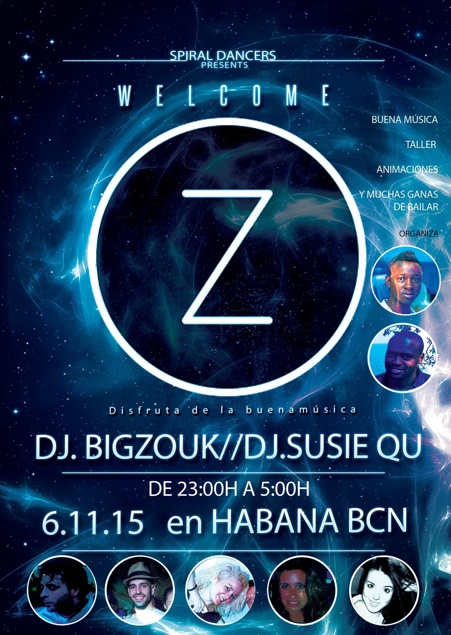 6 Noviembre 2015 Zouk Party Barcelona