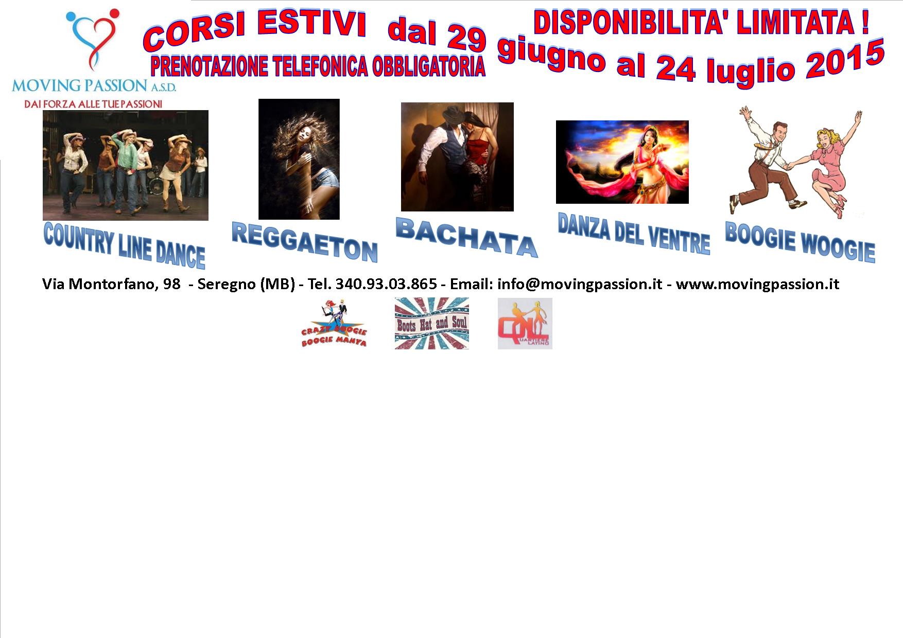 CORSI ESTIVI MOVING PASSION a.s.d.