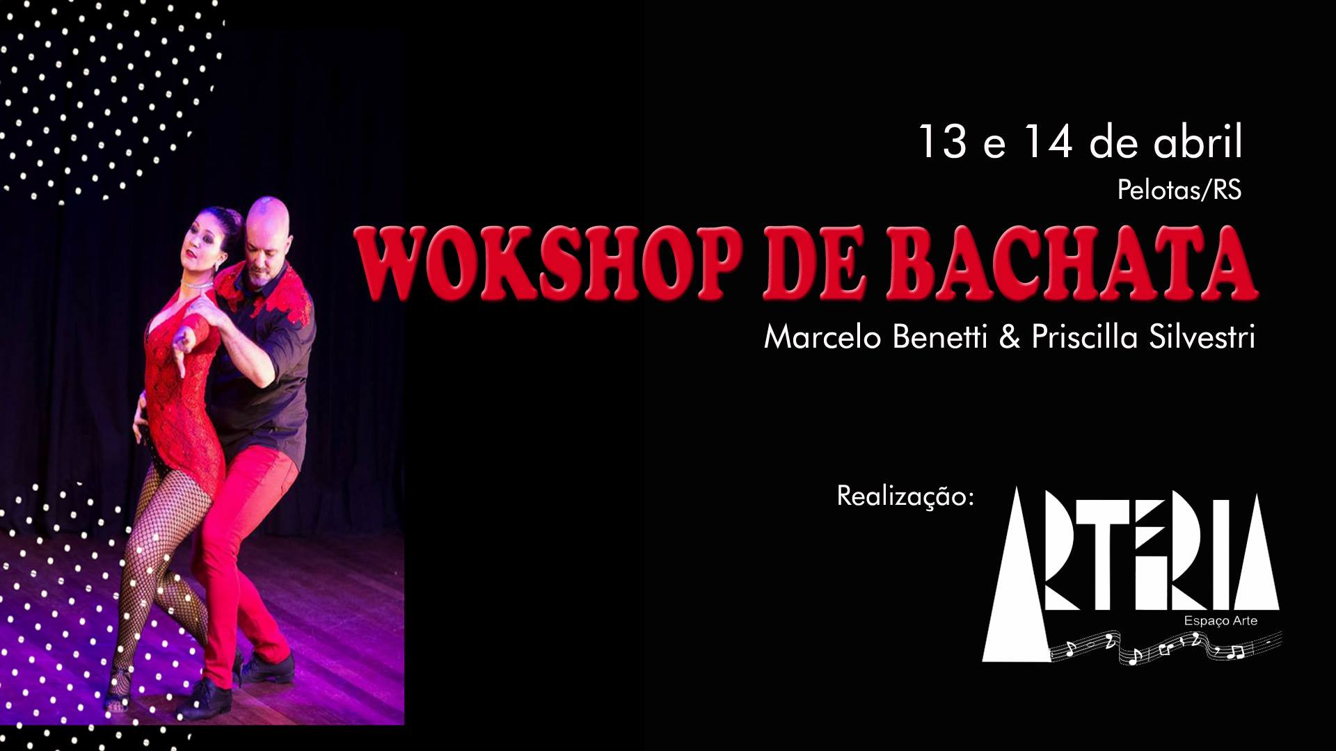 Workshop de Bachata - Arteria Espaço Arte