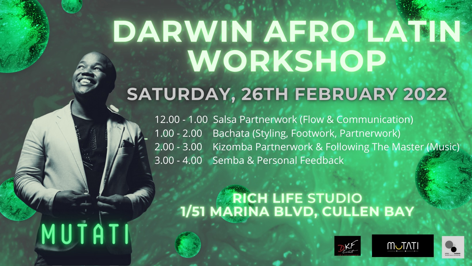 DARWIN AFRO LATIN WORKSHOP
