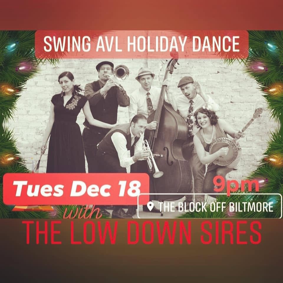 Swing AVL Holiday Dance w the Low Down Sires