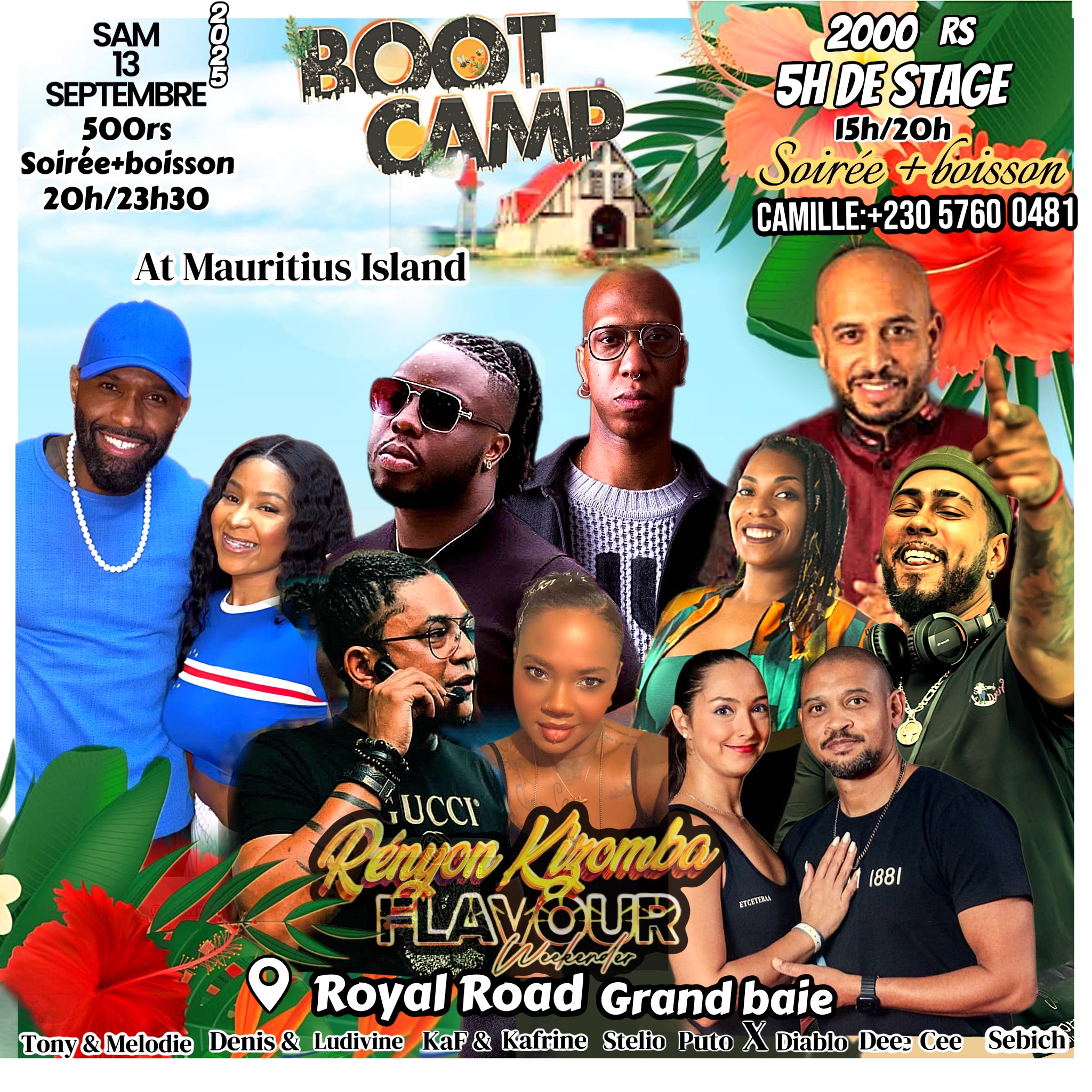 Boot camp at Mauritius Island RKF