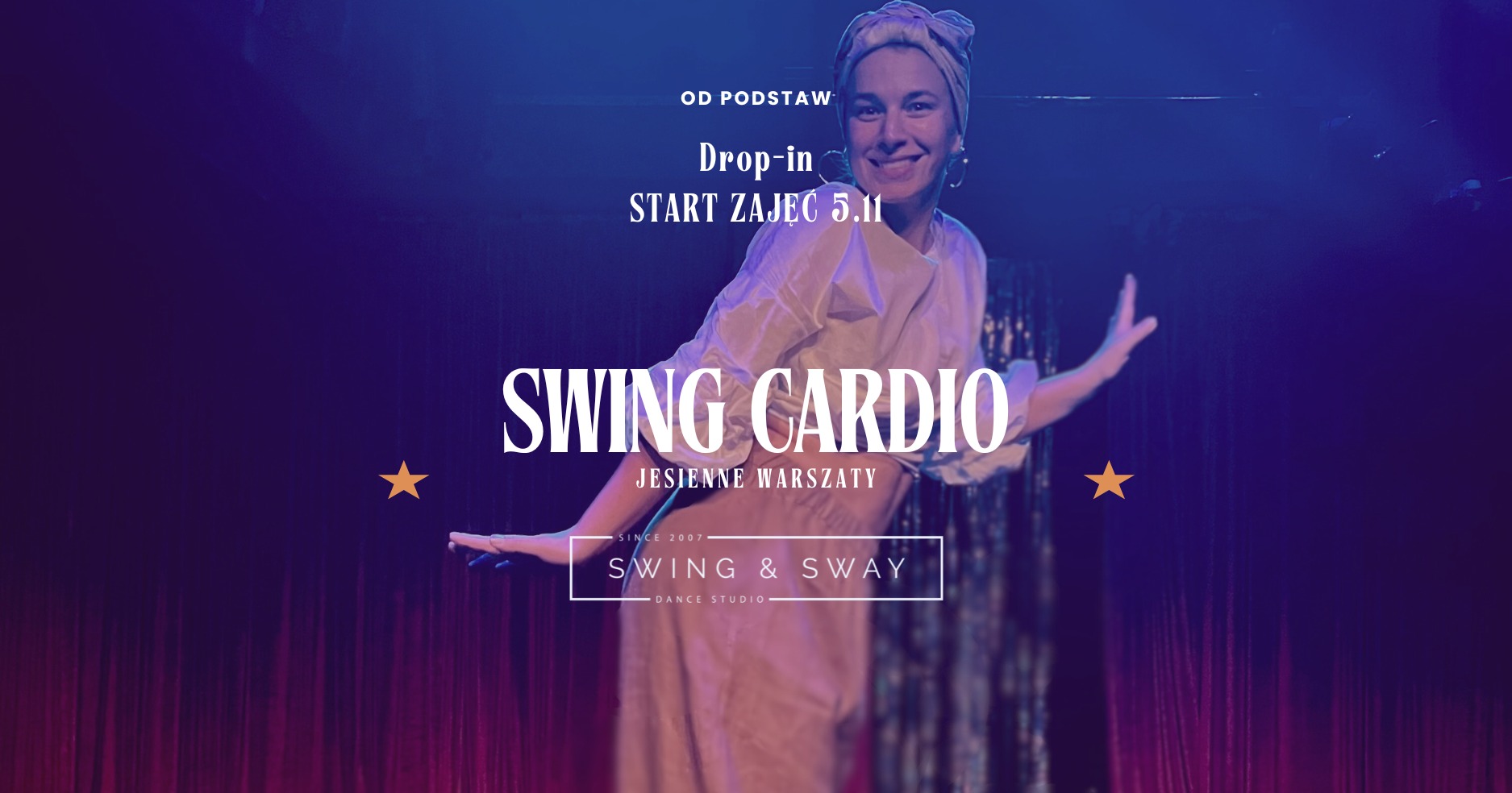 Swing Cardio 🔥 Jesienne zajęcia, drop-in 💃🏻🕴🏼