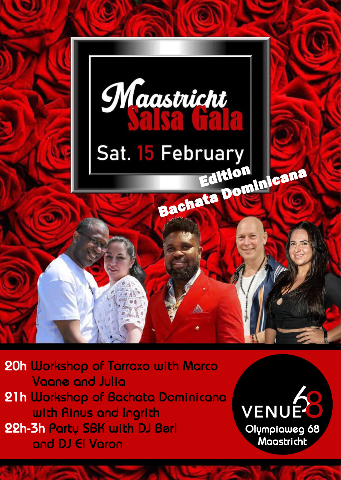 Maastricht Salsa Gala Sat. 15 February 2025