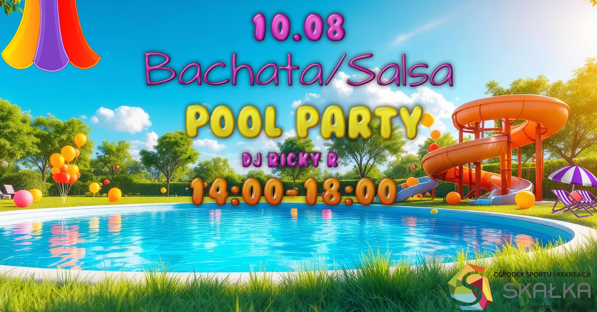 Bachata Salsa Pool Party DJ Ricky R