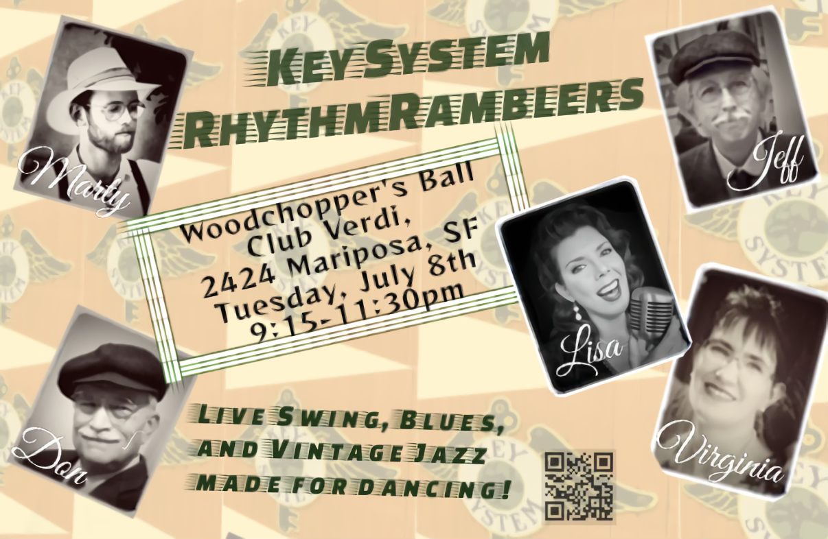 The Key System Rhythm Ramblers at the Woodchopper's Ball