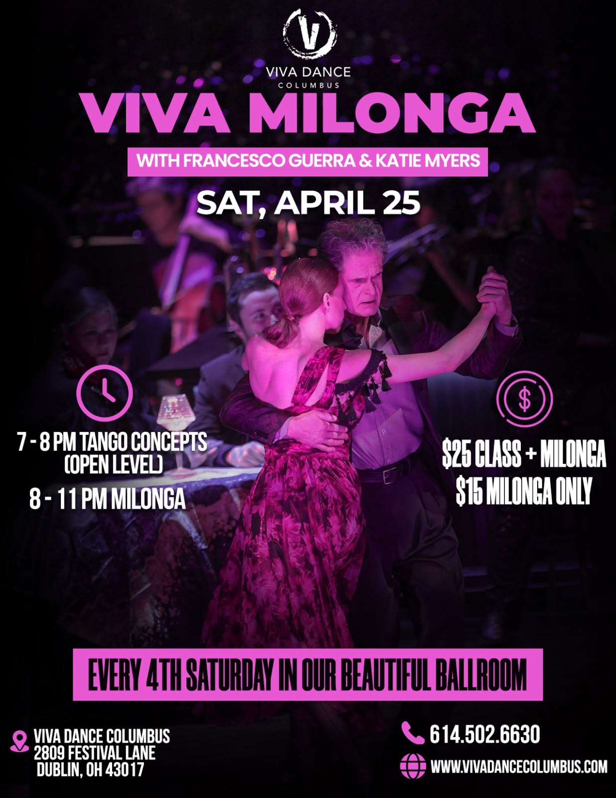 ✨ Viva Milonga - Saturday, April 25 ✨
