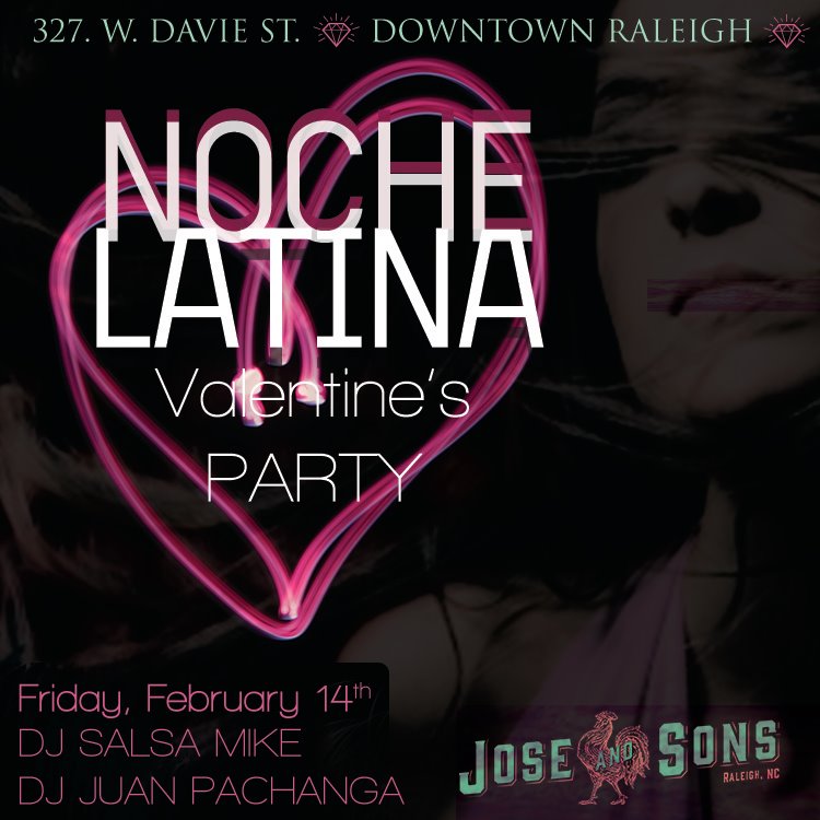 The Valentine's Party Noche Latina DTR