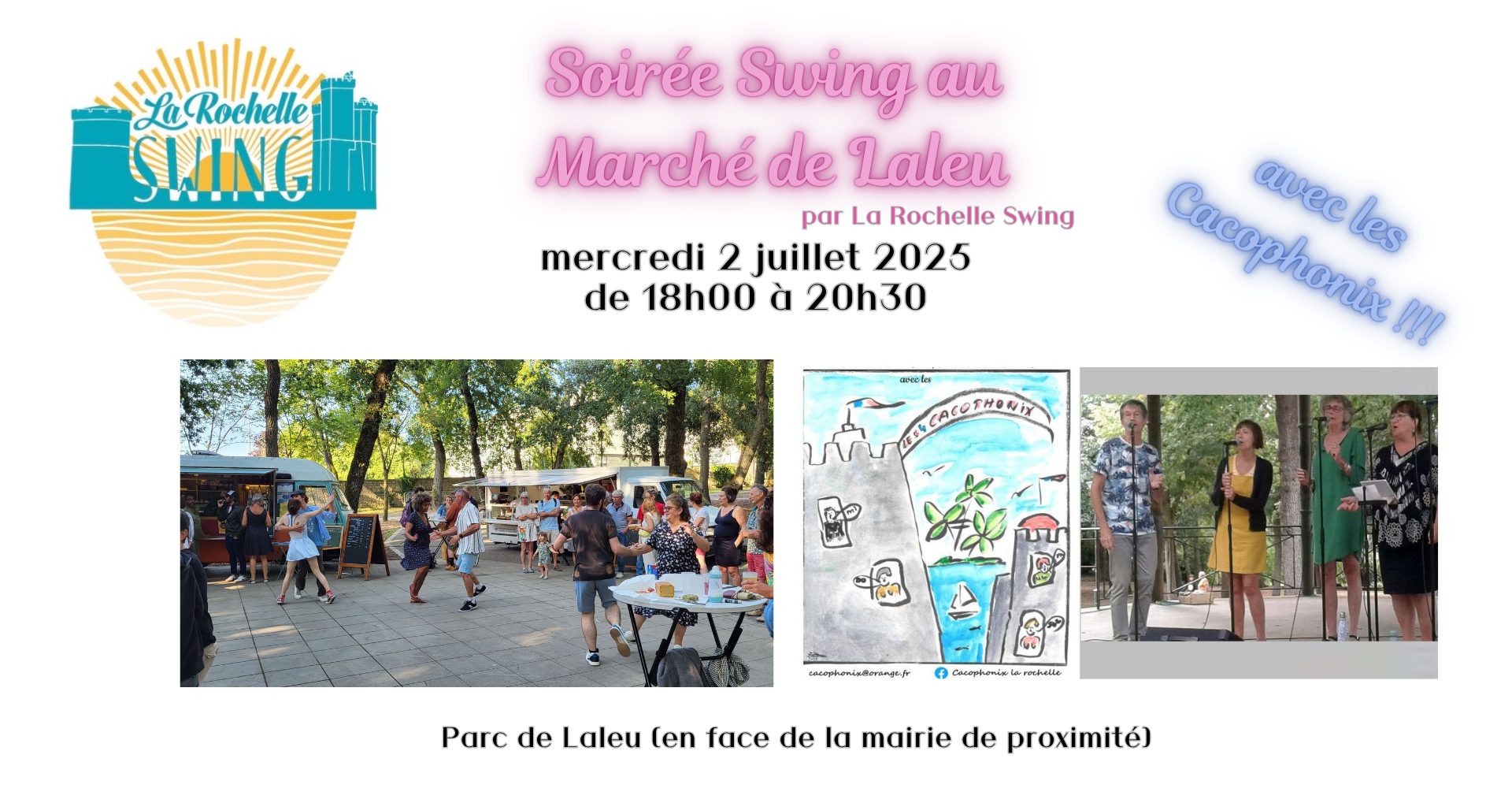 Soirée Swing au marché de Laleu