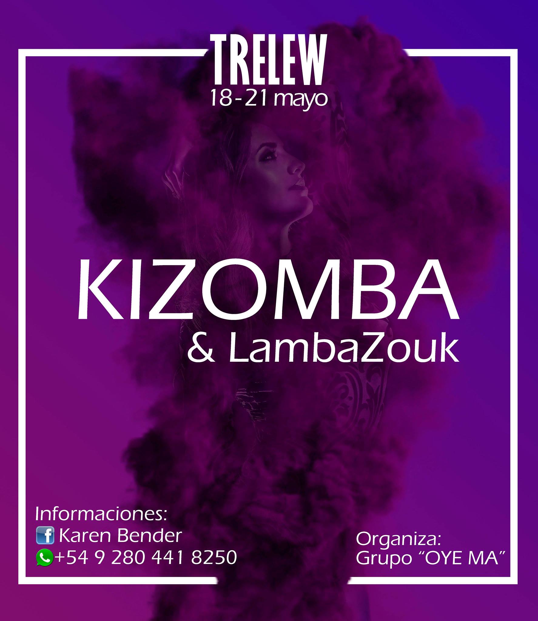 Kizomba y Lambazouk en Trelew con Flopy Verni
