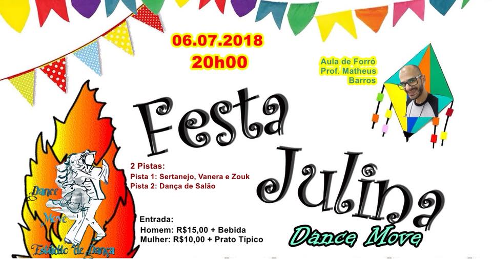 Projeto DM - Sexta Feira Dançante com Arráial!