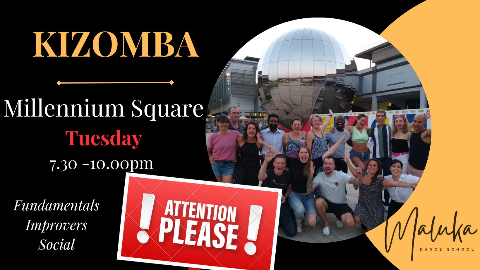 Kizomba regular classes with Maluka