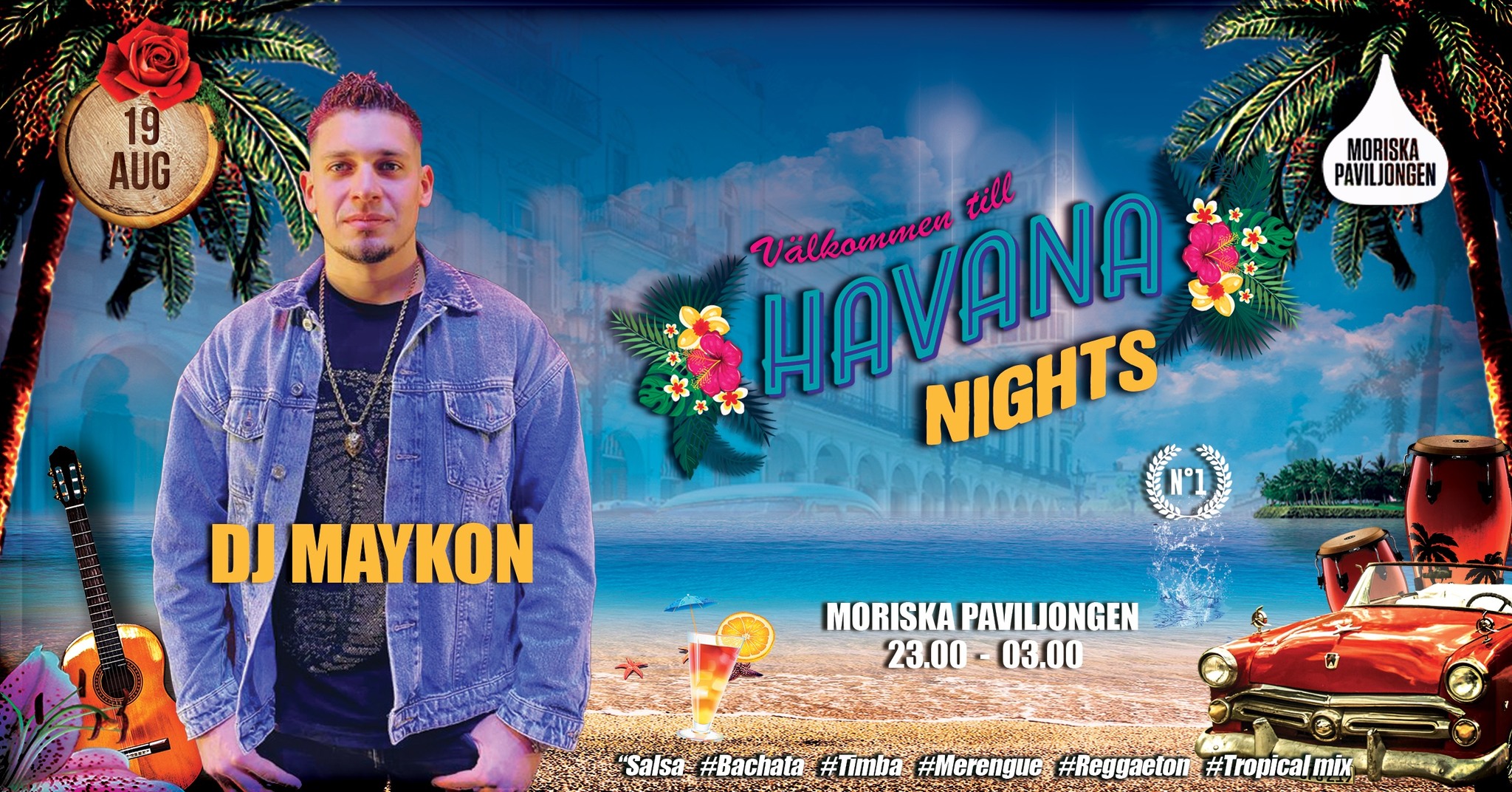 HAVANA NIGHTS Summer party 19 augusti