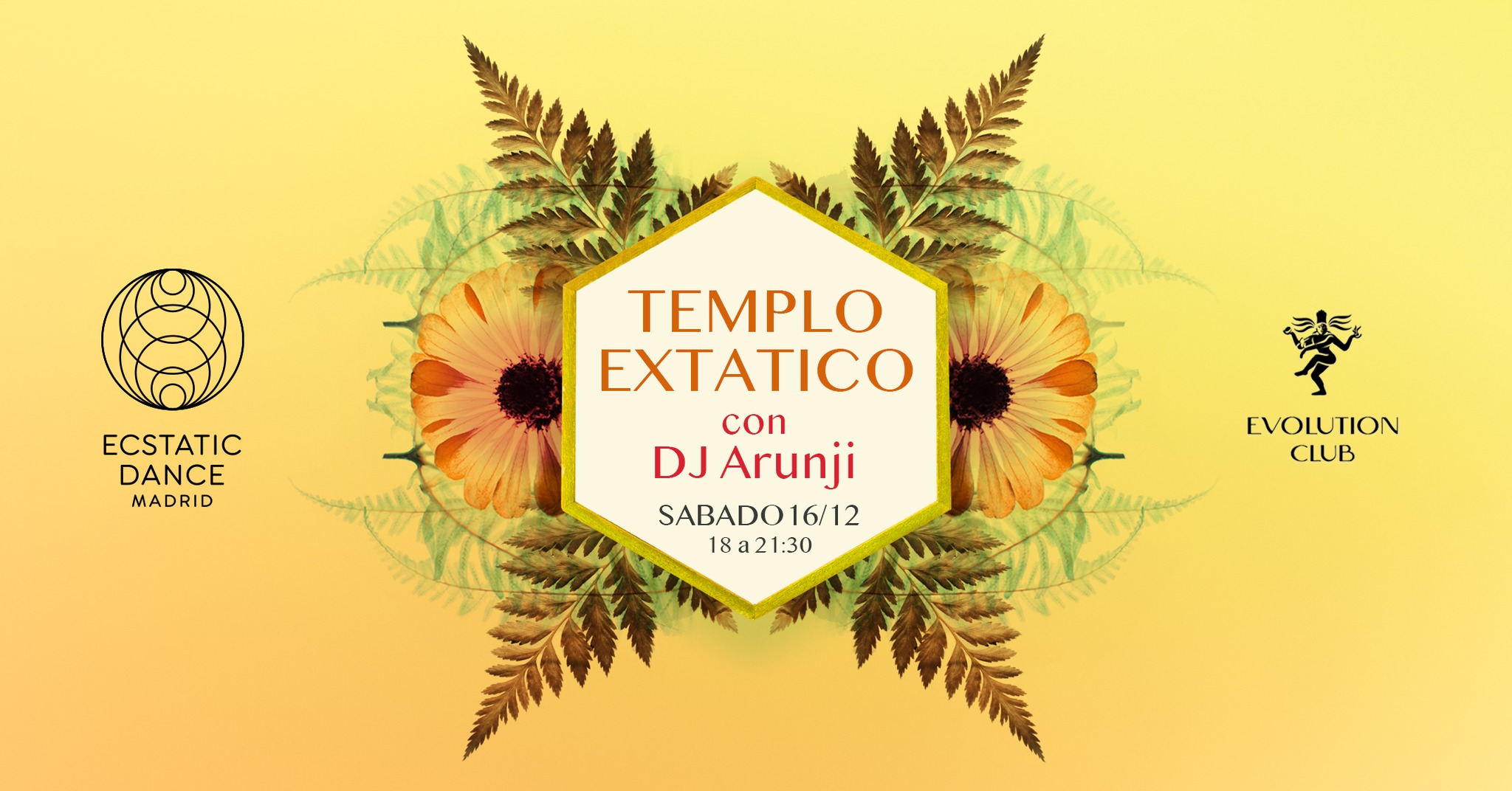 Ecstatic Dance Madrid - Templo Extático con DJ Arunji