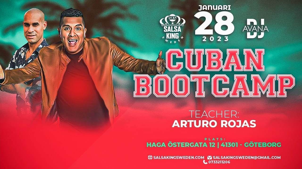 Cuban Bootcamp Rueda i Göteborg med Arturo Rojas