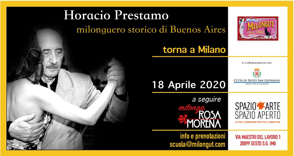 Horacio Prestamo a Milano S O S P E S O