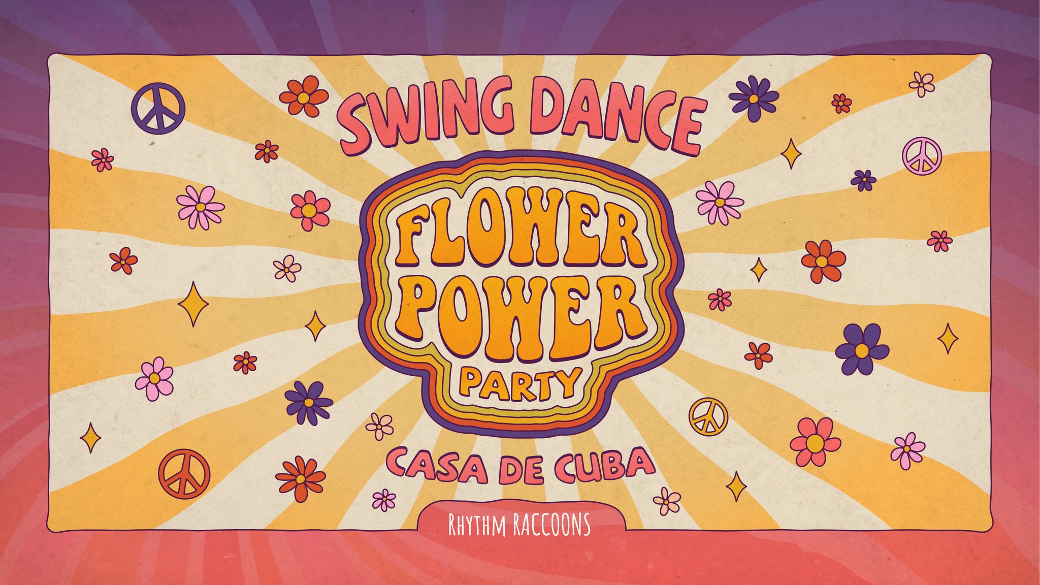 Flower Power Swing Party