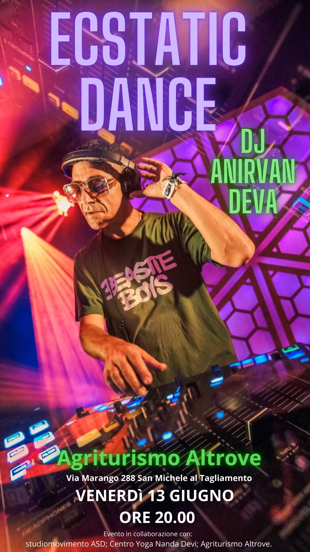 ECSTATIC DANCE con DJ Anirvan Deva
