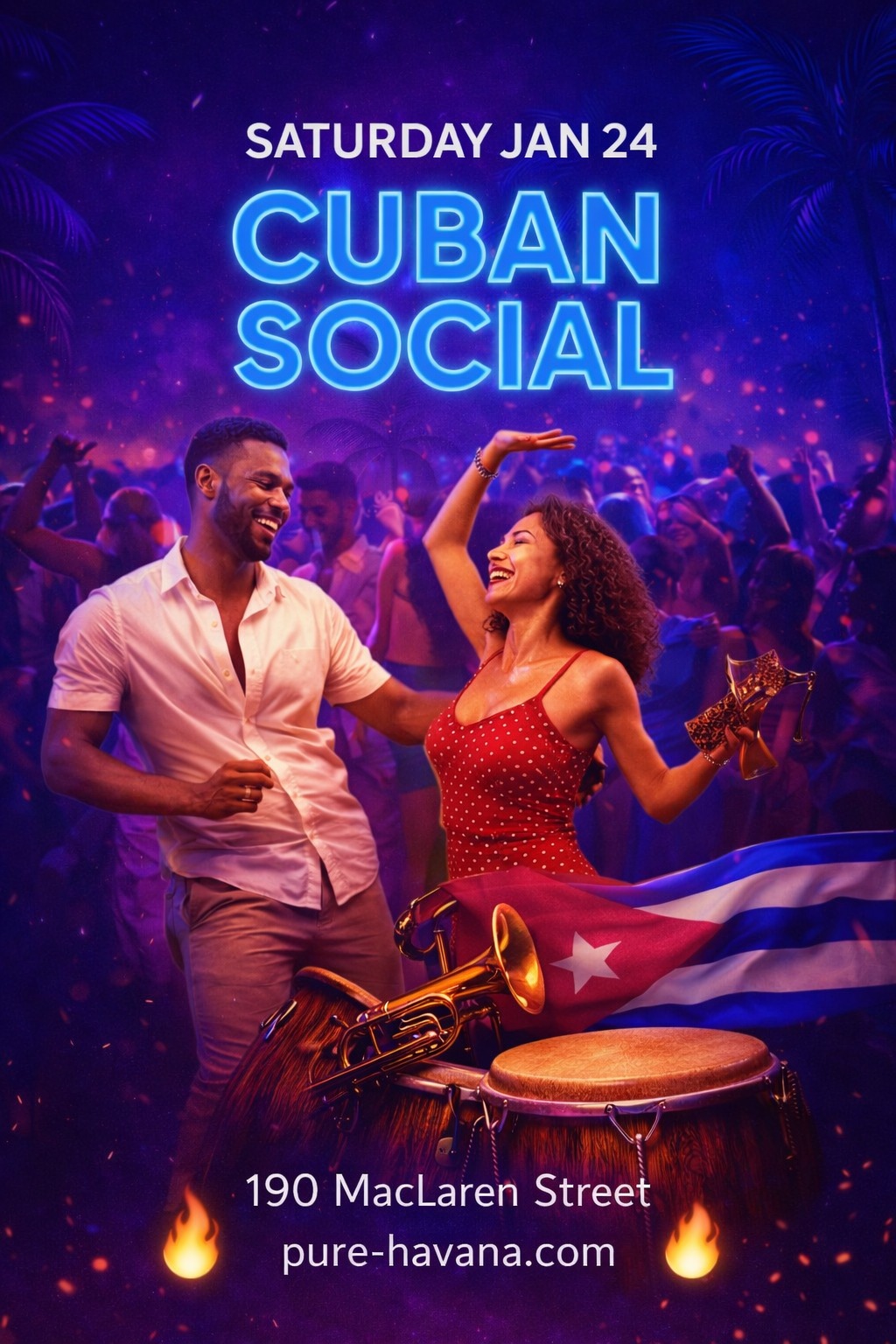 Monthly Cuban Social