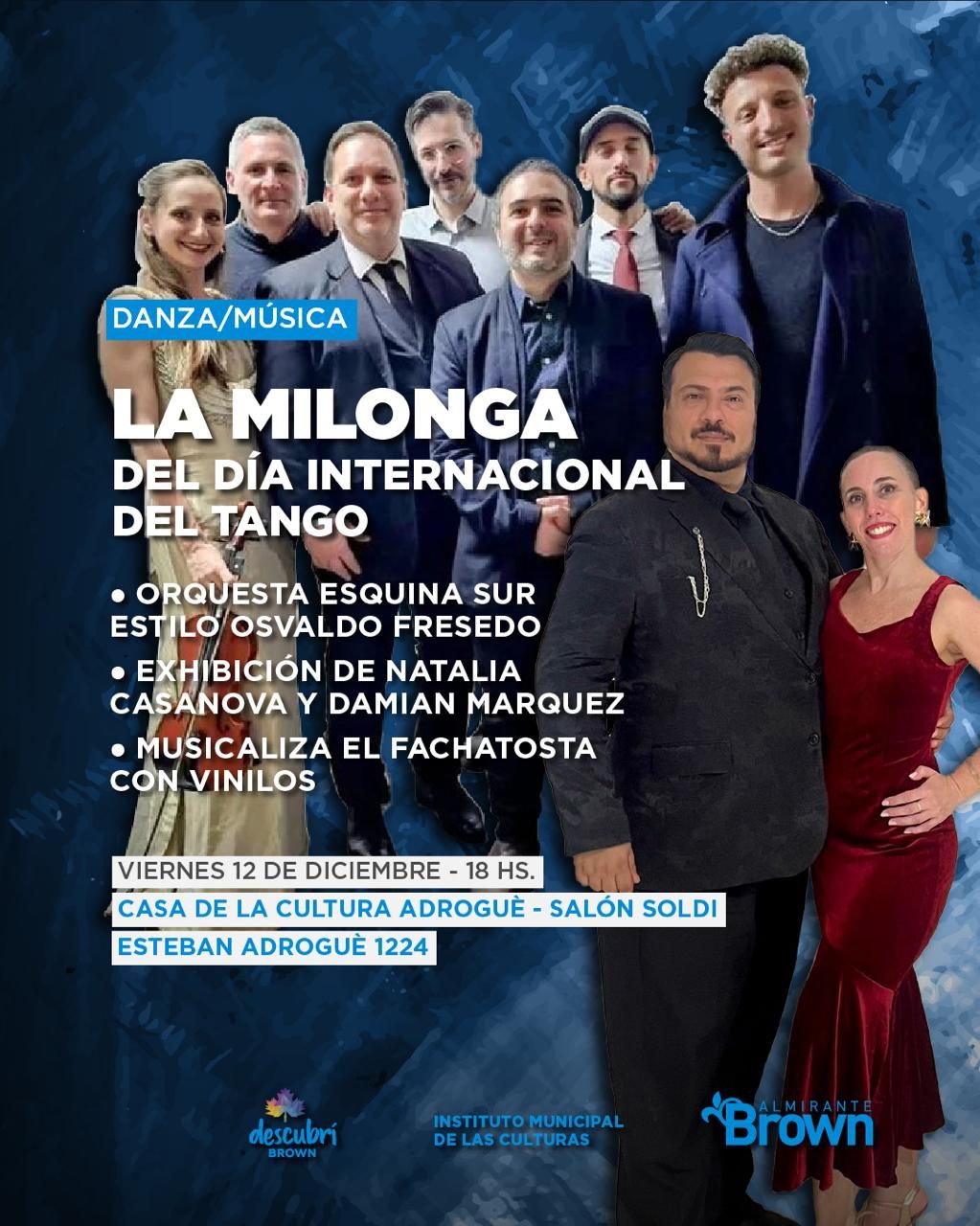 Milonga en casa de Cultura de Adrogue