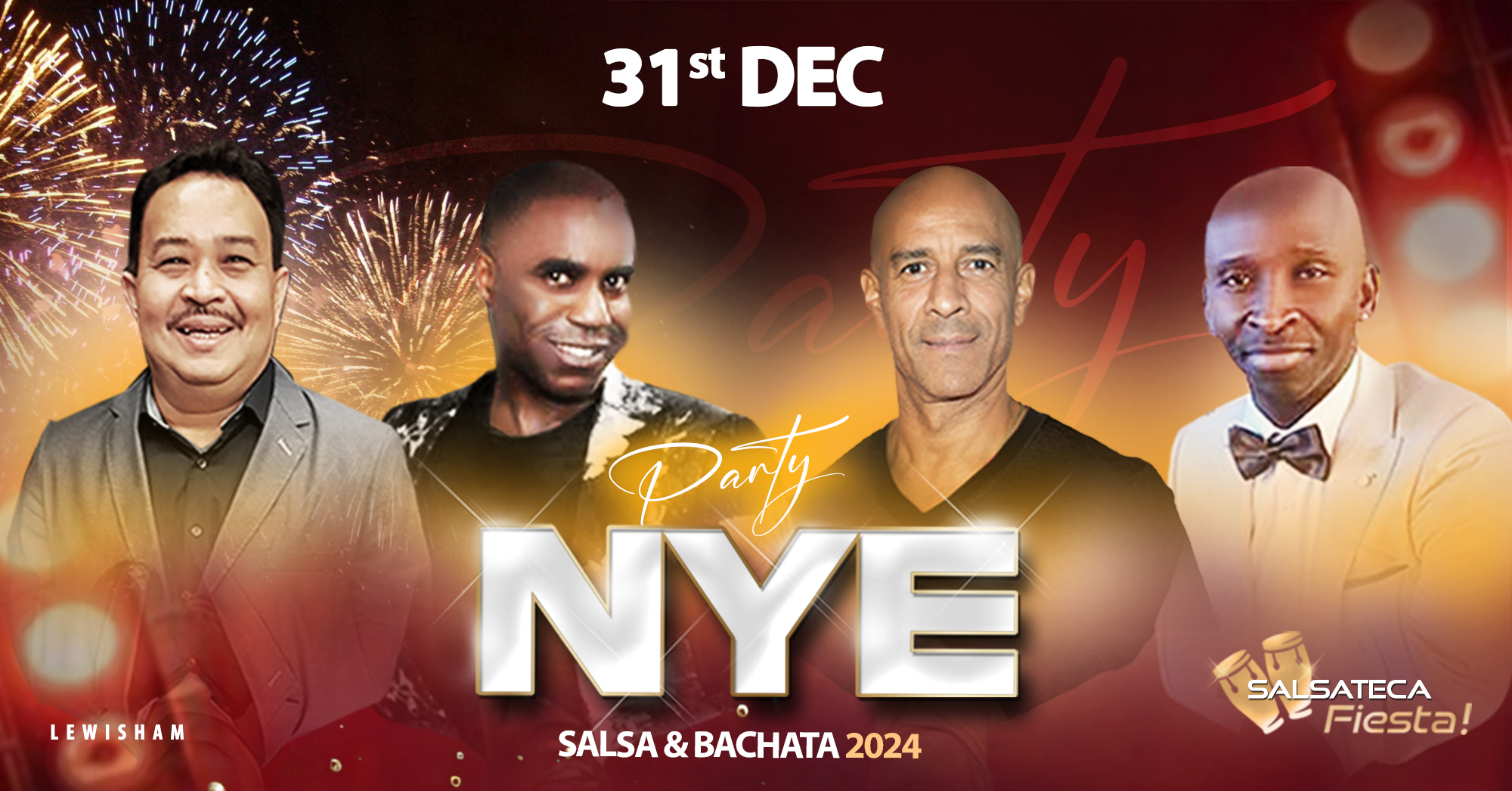 NEW YEAR EVE 2024 SALSA & BACHATA PARTY