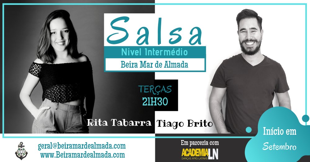 Aulas de Salsa no Beira Mar de Almada