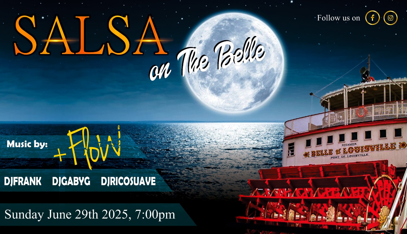 Salsa on the Belle - June 2025