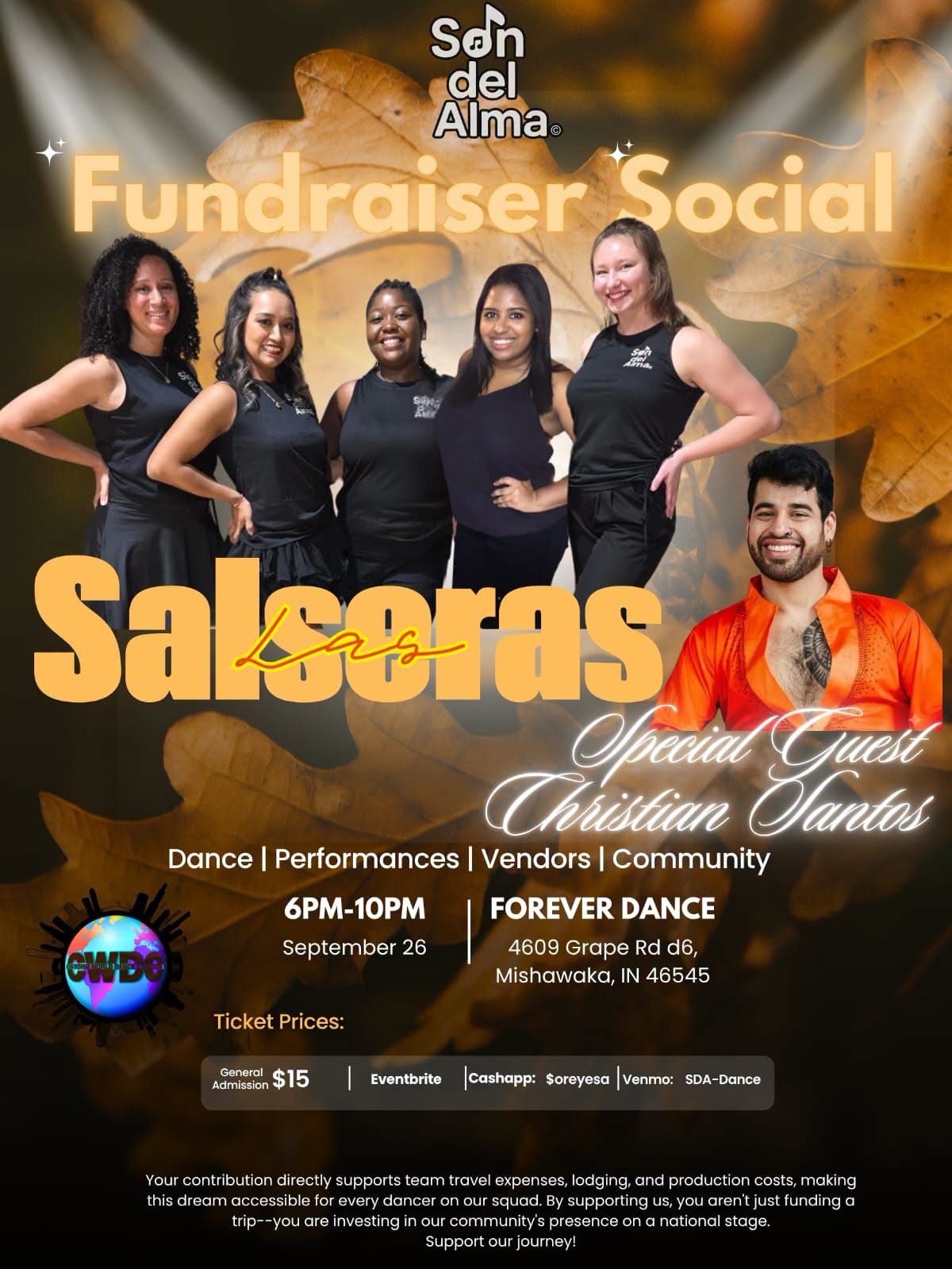 Las Salseras Fundraiser Social