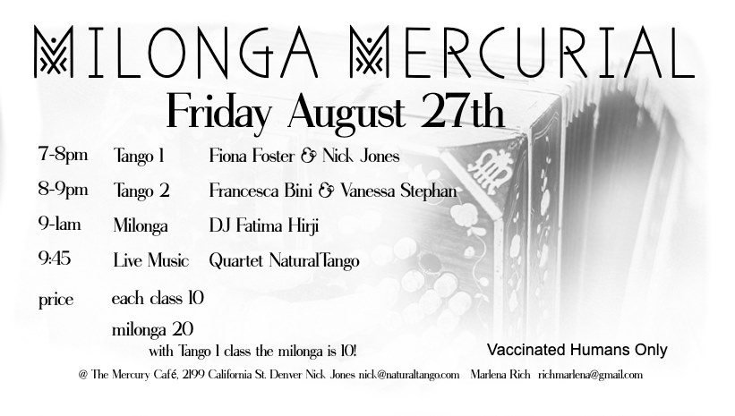 Milonga Mercurial