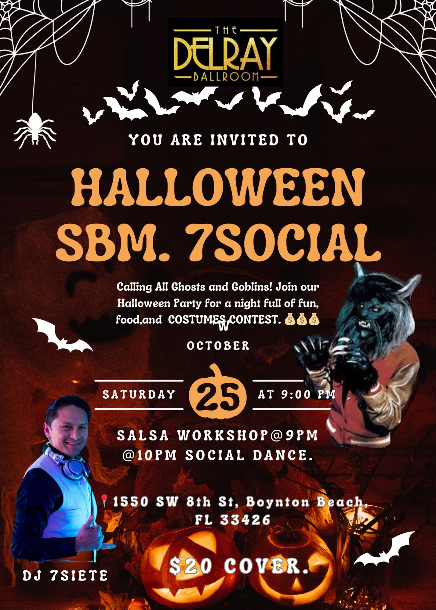 The Delray Ballroom . SBM (salsa bachata and more) 7social.