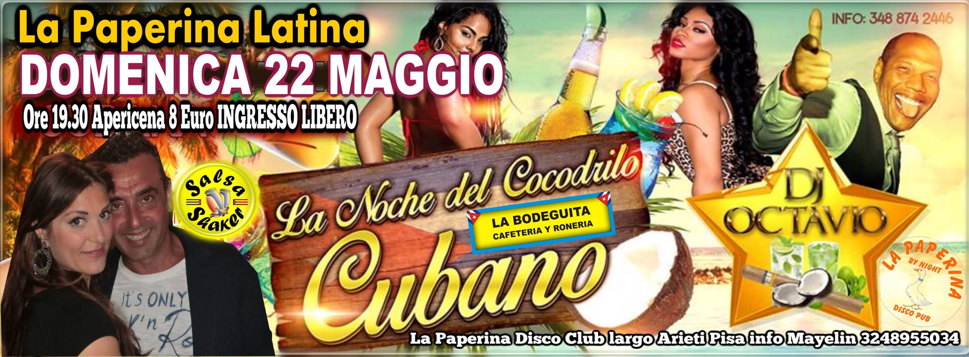 La Paperina Latina Stage ed Animazione con Scuola Salsashaker