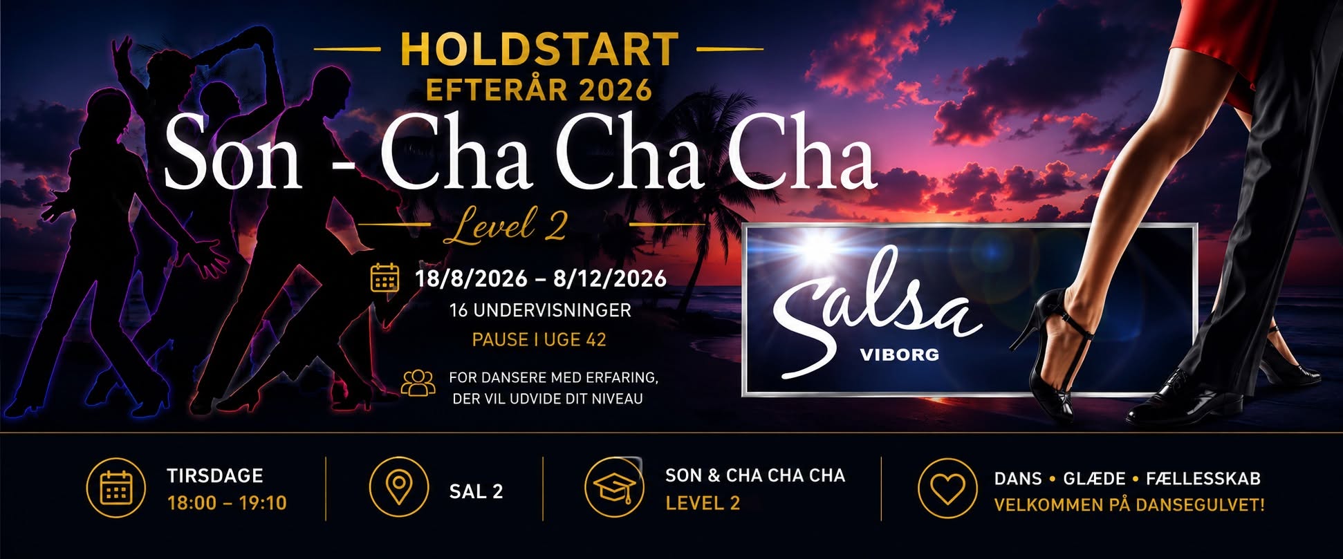 SON & CHA CHA CHA HOLDSTART EFTERÅR 2026