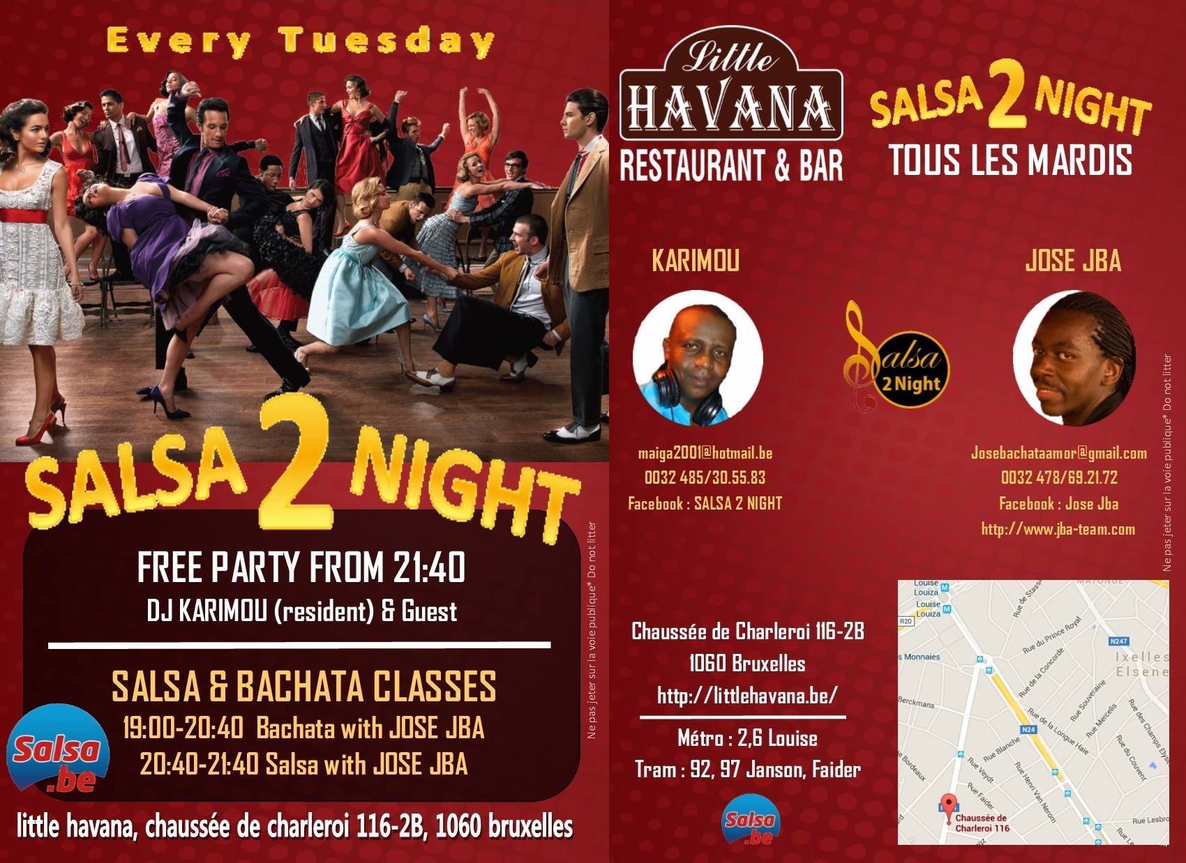 Salsa 2 Night Tous les Mardis