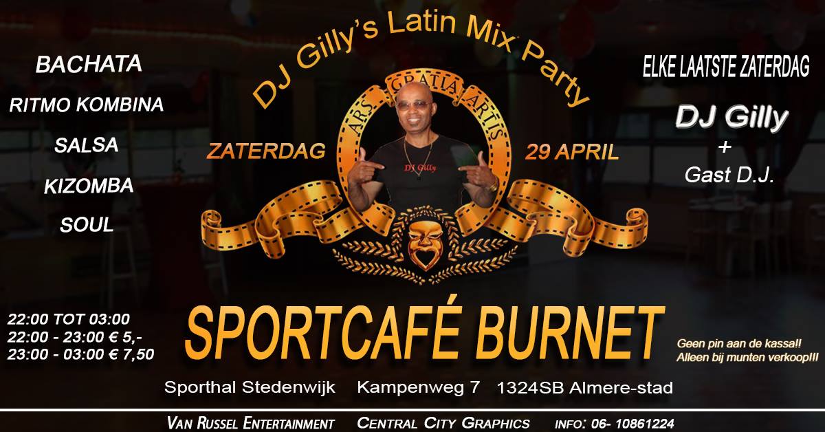 DJ Gilly's Latin Mix Party