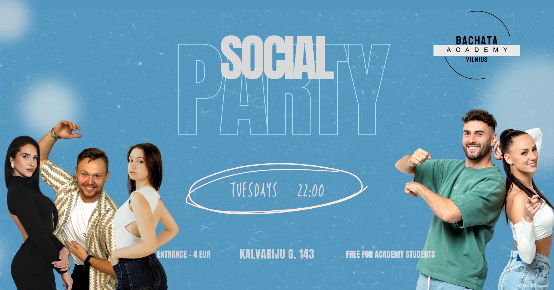 Tuesday social with Bachata Academy