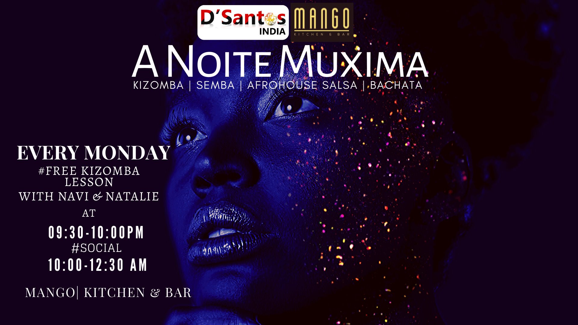 A Noite Muxima-Afrolatin partner dance night